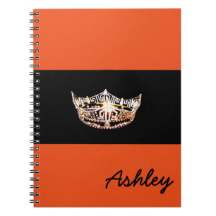 Miss America style Notebook-Crown & Individuelle N Notizblock