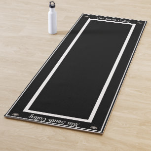 Miss America Style Pageant Crown Custom Yoga Mat Yogamatte