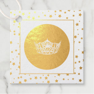 Miss America Style Pageant Crown Geschenkanhänger