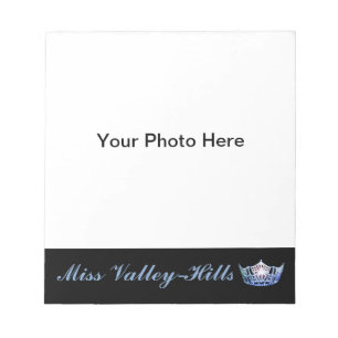 Miss America Style Pageant Foto Autograph Pad Notizblock