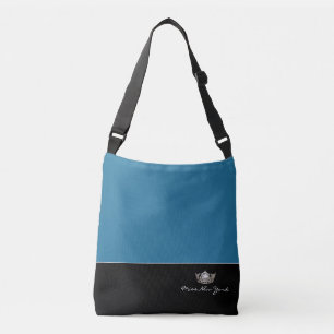 Miss America Style Silver Crown Bag Tragetaschen Mit Langen Trägern