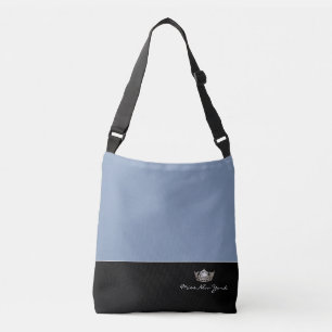 Miss America Style Silver Crown Bag Tragetaschen Mit Langen Trägern