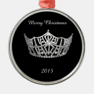 Miss Amerika-Art Ornament Aus Metall