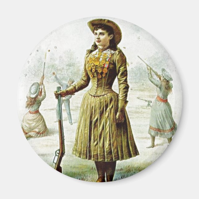 Miss Annie Oakley Magnet (Vorne)
