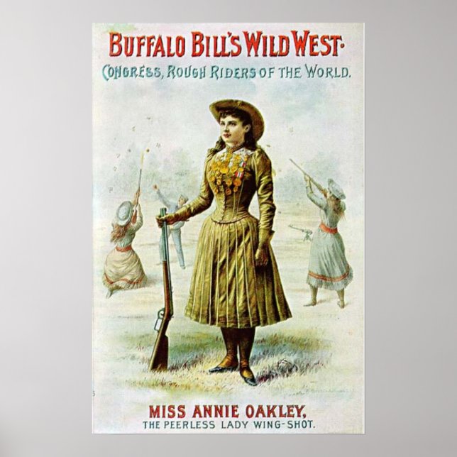 Miss Annie Oakley Poster (Vorne)