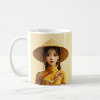 Miss Aodai Kaffeetasse