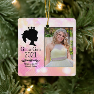 Miss August 2021 Keramikornament