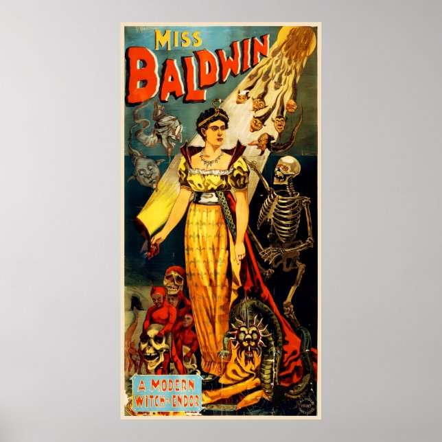 Miss Baldwin Vintag Magic Poster (Vorne)