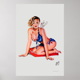 Miss Behavin' von Elizabeth Austin Poster