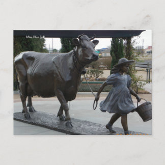 Miss Blue Bell Postcard Postkarte