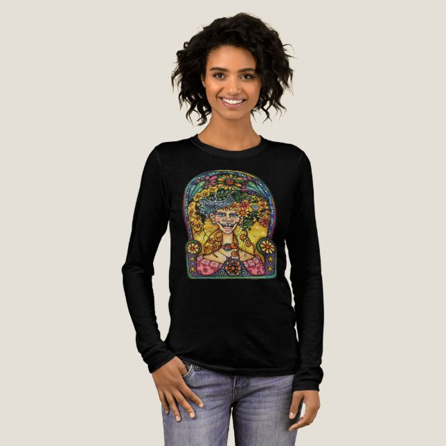 Miss Chatty Hanna Tri-Blend Shirt (Volle Vorderseite)