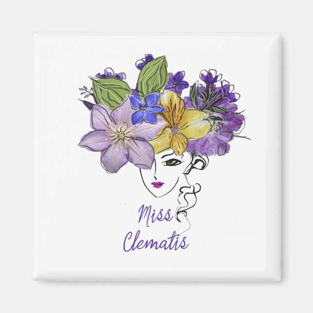 Miss Clematis Magnet (Vorne)