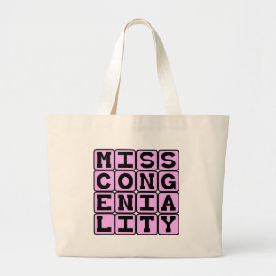 Miss Congeniality, Preisträgerin Jumbo Stoffbeutel