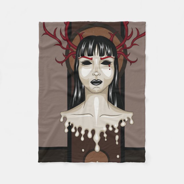 Miss D. Fleecedecke (Vorderseite)