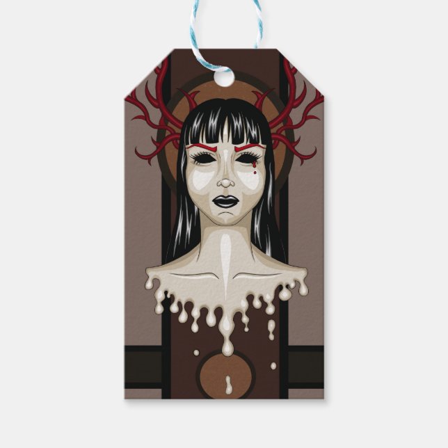 Miss D. Geschenkanhänger (Vorderseite)