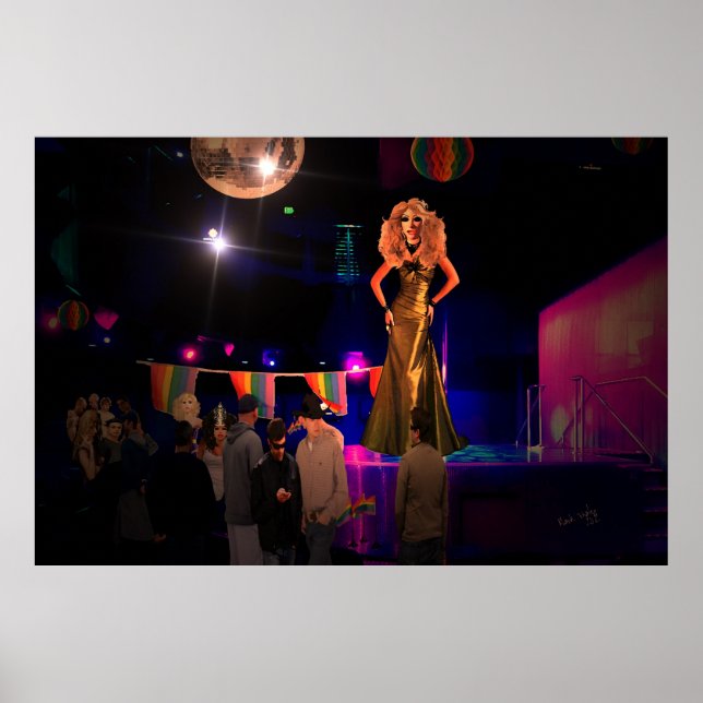 Miss Dee Flaytable Drag Show Poster (Vorne)