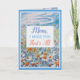 Miss Deine Mama, Big Hugs Card zu senden Feiertagskarte