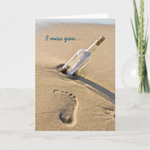 Miss Deine Nachricht Karte