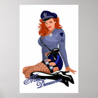 "Miss Demeanor" Pinup