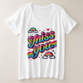 Miss dich große größe T-Shirt