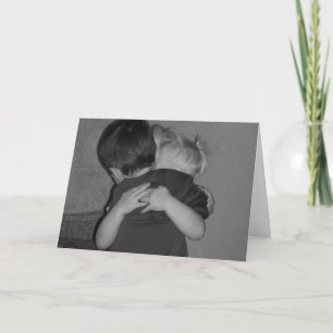 Miss dich umarmt karte