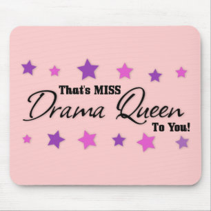 Miss Drama Queen für dich Mousepad