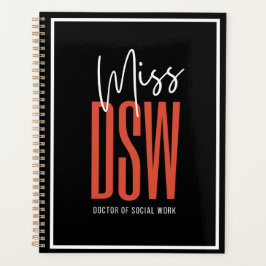 Miss DSW Planner Planer