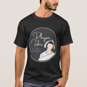 Miss Fisher in ihrem weißen Pelzmantel T-Shirt