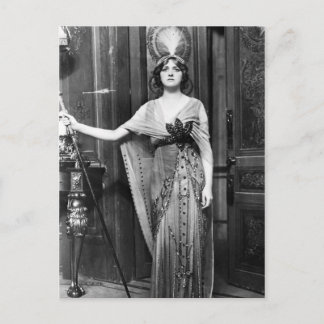 Miss Gladys Cooper [1888-1971] in Extravagantem Kl Postkarte
