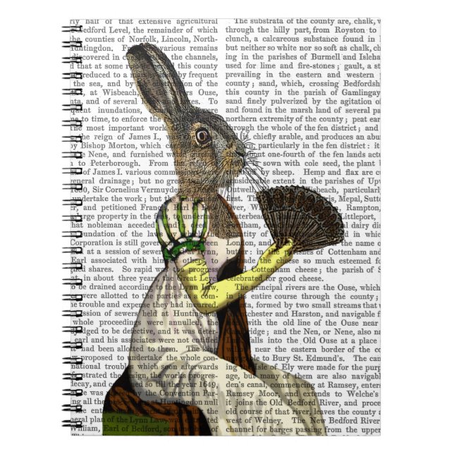 Miss Hare Notizblock (Vorderseite)