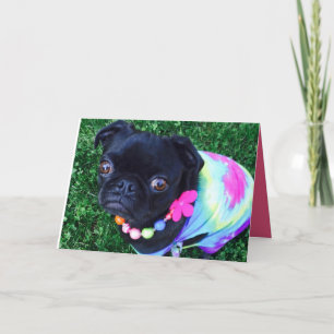 Miss Harley Greeting Card Karte