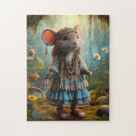 Miss Hippie Mouse Puzzle