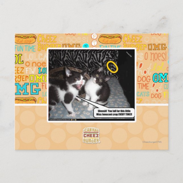 Miss Innocent Postkarte (Vorderseite)