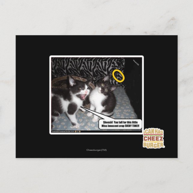 Miss Innocent Postkarte (Vorderseite)