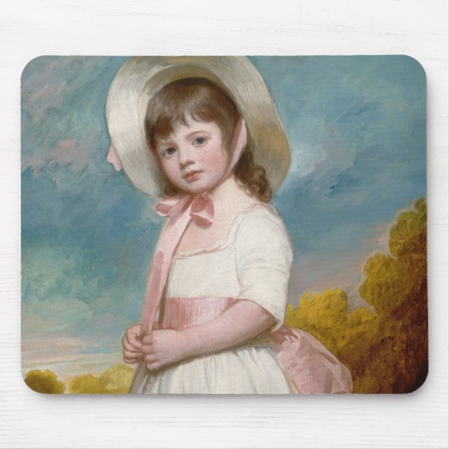 ~ MISS JULIANA WILLOUGHBY 18. George Romney ~ Mousepad (Vorne)