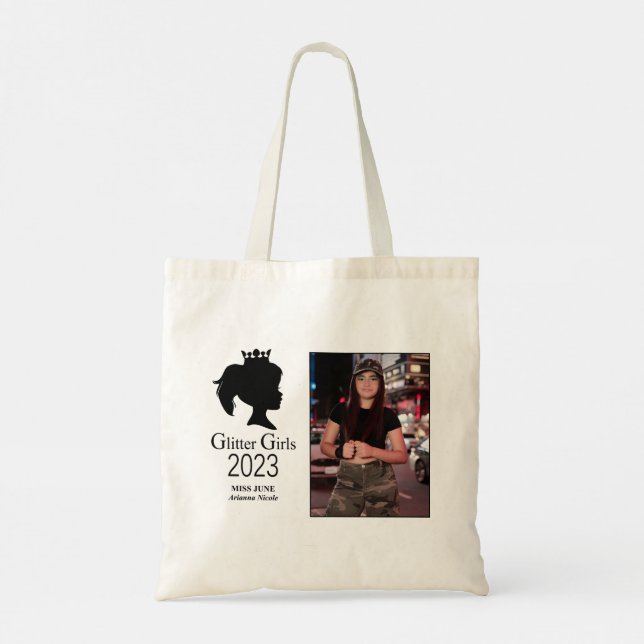 Miss Juni 2023 Tote Bag Tragetasche (Rückseite)