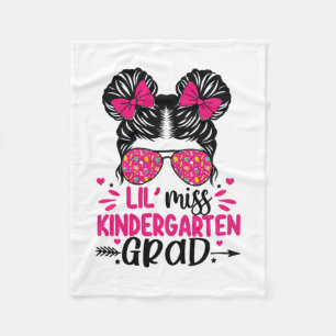 Miss Kindergarten Grad Abschluss Graduated Girls Fleecedecke