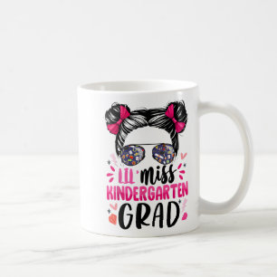 Miss Kindergarten Grad Abschluss Graduated Girls Kaffeetasse