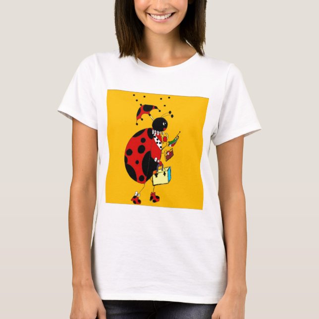 Miss Ladybug T-Shirt (Vorderseite)