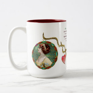 Miss Lily Elsie (Keramik Tasse) Zweifarbige Tasse