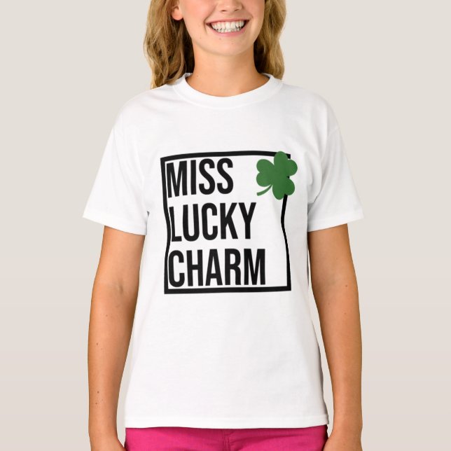 Miss Lucky Charm T-Shirt (Vorderseite)