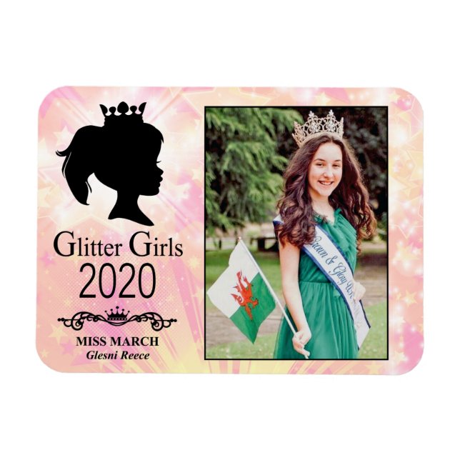 Miss März 2020 Magnet (Horizontal)