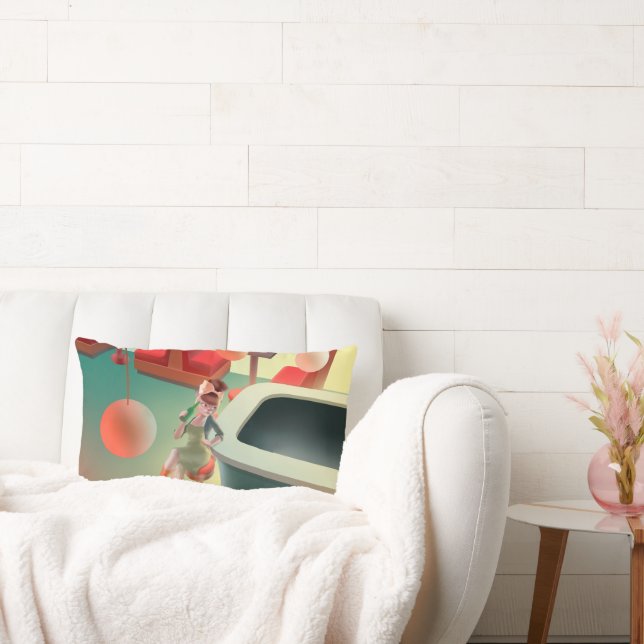 Miss Meow - Bar für späte Nacht Lendenkissen (Liege)