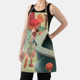 Miss Meow - Bar für späte Nacht Schürze