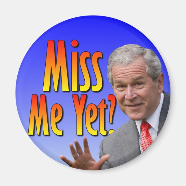 Miss mich doch? Tea-Party-Favorit Magnet (Vorne)
