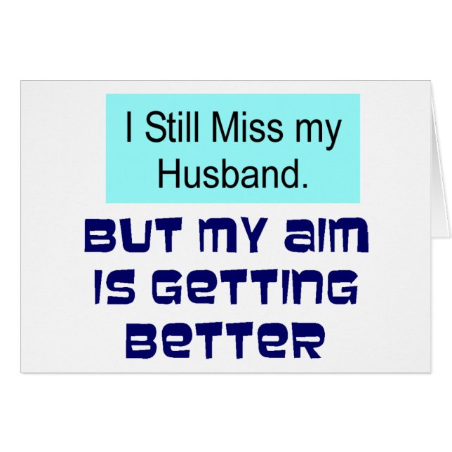 Miss my Husband (Vorderseite (Horizontal))