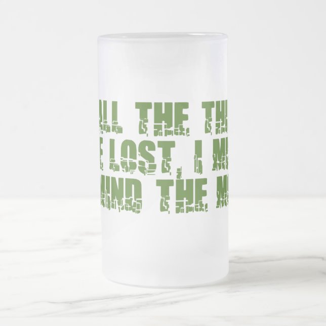 Miss My Mind Tasse - wählen Sie Stil & Farbe (Mittel)