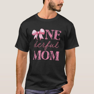 Miss Onederderic Mama Coquette Erster Geburtstag P T-Shirt