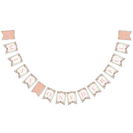 Miss ONEderful First Birthday Banner