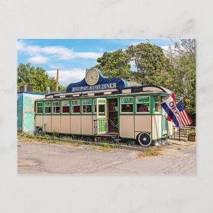 Miss Port Henry Diner, Port Henry, New York Postkarte